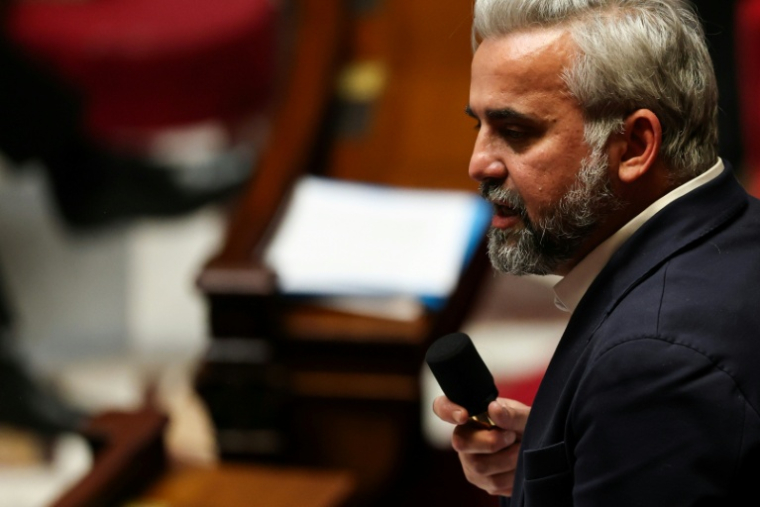 Le député Alexis Corbière à l'Assemblée nationale à Paris le 31 mars 2026 ( AFP / Anne-Christine POUJOULAT )