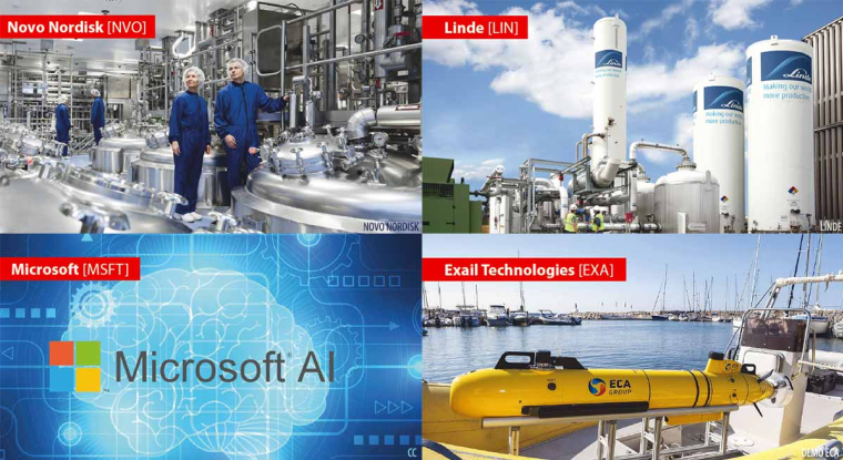 Quatre valeurs privilégiées par les professionnels de la gestion. (© Novo Nordisk/CC/Linde/Demo Eca)