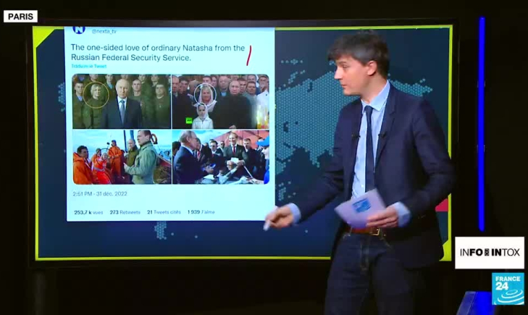 Vladimir Poutine accompagné de figurants lors de ses déplacements? Prudence !
