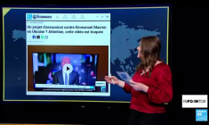 Non, France 24 n'a pas diffusé une couverture caricaturant E. Macron en coq déplumé