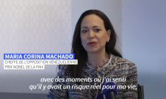 Maria Corina Machado dit avoir eu peur pour sa vie lors de sa sortie du Venezuela