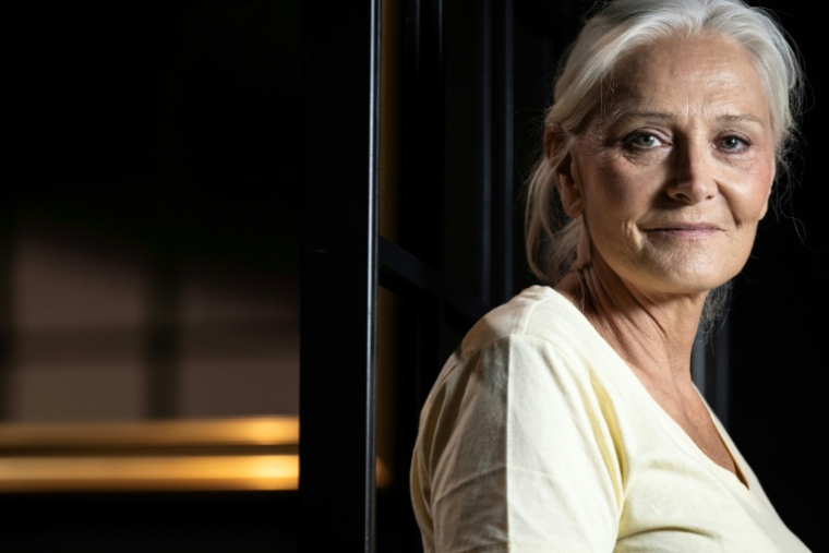 Marie-Caroline Le Pen, candidate du Rassemblement national (RN) aux élections sénatoriales 2026, le 17 septembre 2026 au Mans, dans la Sarthe ( AFP / Guillaume SALIGOT )