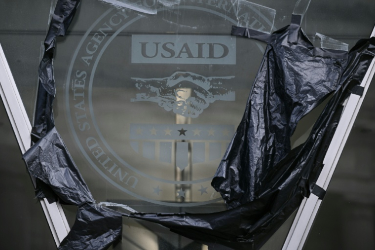 Donald Trump a quasiment démantelé l'agence américaine dédiée au sujet, l'USAID ( AFP / Brendan SMIALOWSKI )