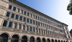 Vue du siège de la Banque nationale suisse (BNS)