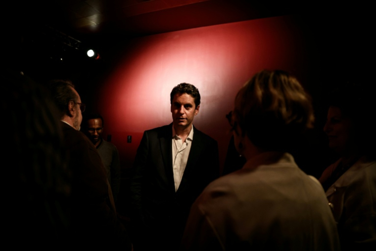 Gabriel Attal, le 28 avril 2026 à Lyon ( AFP / JEFF PACHOUD )