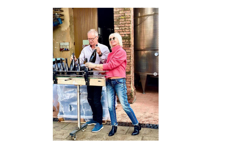Sting en Toscane : le domaine il Palagio (Capture Instagram @theofficialsting)