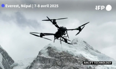 Népal: des drones à l'assaut des déchets de l'Everest