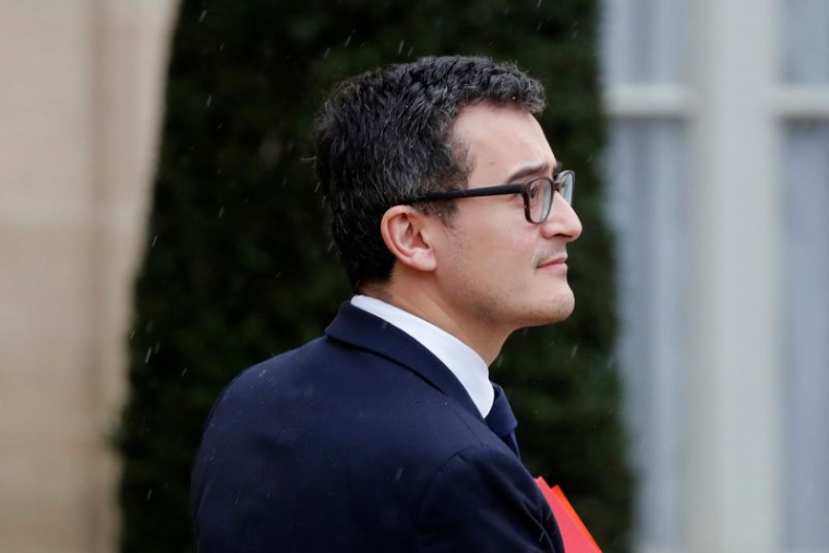 Le ministre de l'Intérieur, Gérald Darmanin