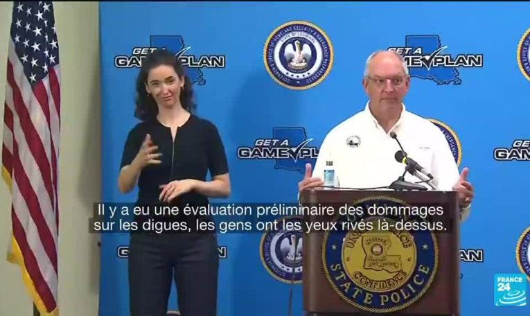 En Louisiane, l'ouragan Ida laisse derrière lui un paysage de désolation