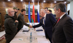 RUSSES ET UKRAINIENS S'ENTENDENT SUR LE PRINCIPE DE COULOIRS HUMANITAIRES