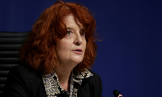 La procureure de la République de Paris, Laure Beccuau, le 29 octobre 2025 à Paris  ( AFP / STEPHANE DE SAKUTIN )