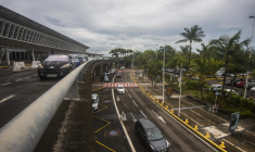 Aéroport de Pointe-à-Pitre. ( AFP / HELENE VALENZUELA )