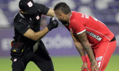Les joueurs de l’Atlético Nacional évacués en tank après la finale de la Coupe de Colombie