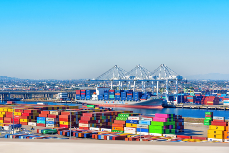 Le port de Los Angeles. (Crédits: Adobe Stock)