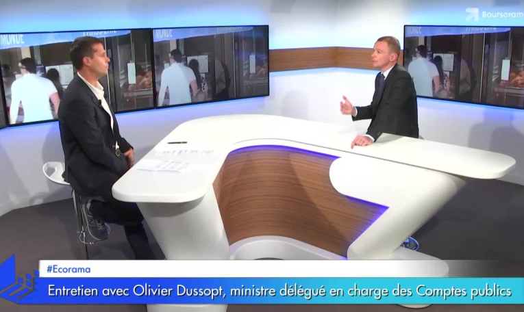 Olivier Dussopt : "Je pense que les entreprises qui profitent de la crise pour mettre en place des plans sociaux sont minoritaires !"