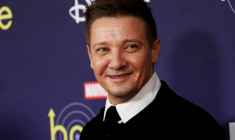 Photo d'archives de l'acteur américain Jeremy Renner
