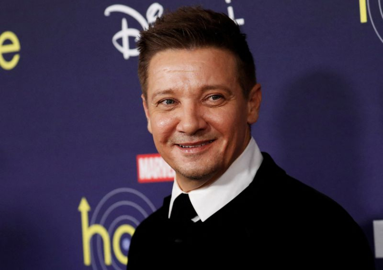 Photo d'archives de l'acteur américain Jeremy Renner
