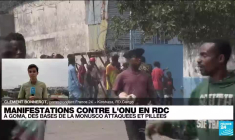 RD Congo : des manifestations contre la mission de l'ONU à Goma tournent au pillage