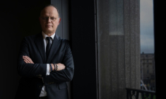 Le patron d'Horizons et candidat déclaré à la présidentielle Edouard Philippe au Havre le 11 décembre 2025 ( AFP / LOU BENOIST )