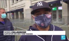 États-Unis : les fans de baseball de retour au Yankee Stadium à New York