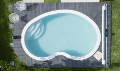 La piscine en kit, moins chère et rapidement opérationnelle