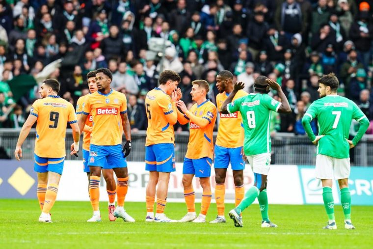 Marseille shoote les Verts