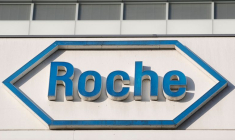 Le logo du groupe pharmaceutique suisse Roche