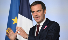 Olivier Véran à Paris, le 4 octobre 2023. ( AFP / BERTRAND GUAY )