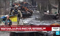 Guerre en Ukraine : la ville martyre de Boutcha reprend vie