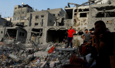 Suite des frappes israéliennes à Khan Younis