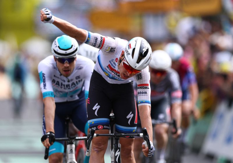 Tim Merlier lors de la 3e étape du Tour de France