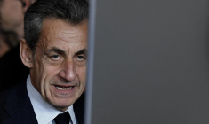 Nicolas Sarkozy, en 2021, à Paris ( AFP / JULIEN DE ROSA )