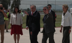 Le Premier ministre canadien accueilli par le ministre mexicain des Affaires étrangères