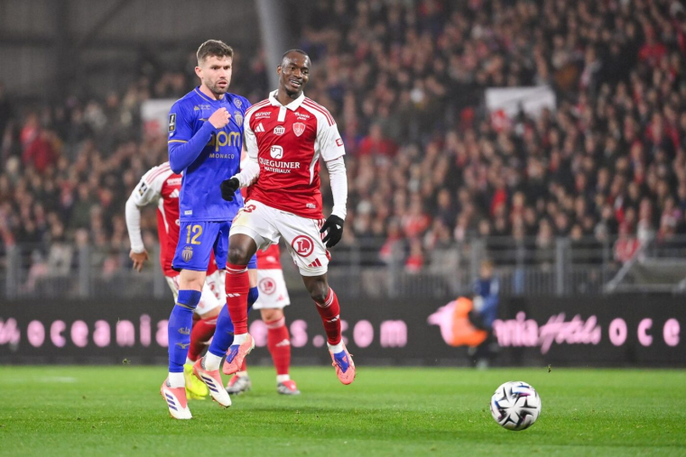 Brest fait rechuter Monaco