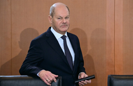Olaf Scholz, le 11 décembre 2024, à Berlin ( AFP / TOBIAS SCHWARZ )