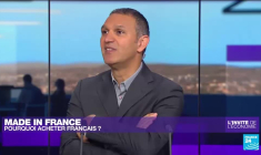 "Le Made in France, c'est voter avec sa carte bleue pour notre qualité de vie et investir en France"