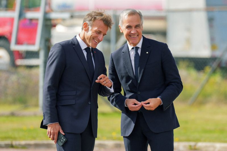 Macron et Carney se rendent dans un petit territoire français situé près du Canada