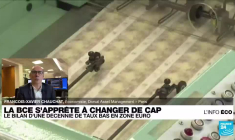 Inflation : la BCE s'apprête à tourner la page des taux d'intérêt négatifs