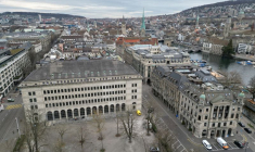 la Banque nationale suisse (BNS) à Zurich