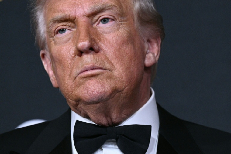 Donald Trump à une soirée de gala à Washington, le 7 décembre 2025. ( AFP / Brendan SMIALOWSKI )
