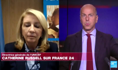 Pour la cheffe de l’Unicef, "On ne peut pas avoir des enfants affamés à Gaza"