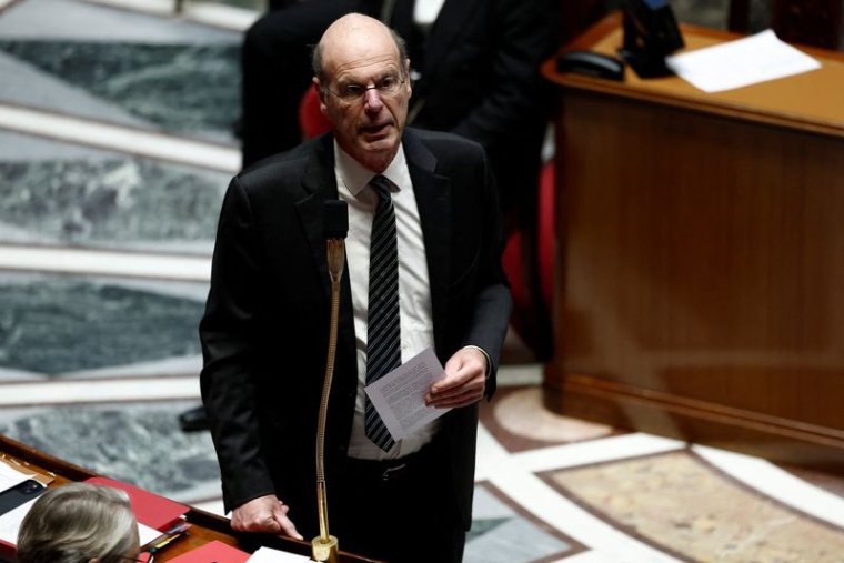 Le ministre français de l'Économie, des Finances, de l'Industrie et de la Sécurité numérique Eric Lombard