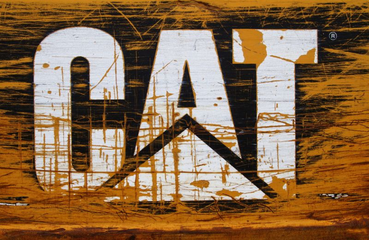Photo d'archives du logo de Caterpillar