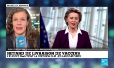Retard de livraison de vaccins : l'Europe maintient la pression sur les laboratoires