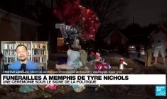 Funérailles à Memphis de Tyre Nichols : "tout le monde est victime du racisme systémique"