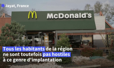 Jura: un conflit sur l'installation d'un McDonald illustre la crise des centres-villes
