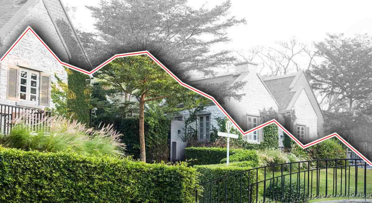 Les prix de l'immobilier continue de baisser sur tout le territoire. (© Freepix)