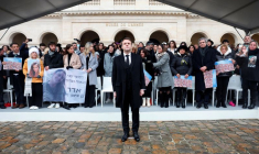 Cérémonie d'hommage aux victimes françaises des attentats du Hamas à Paris