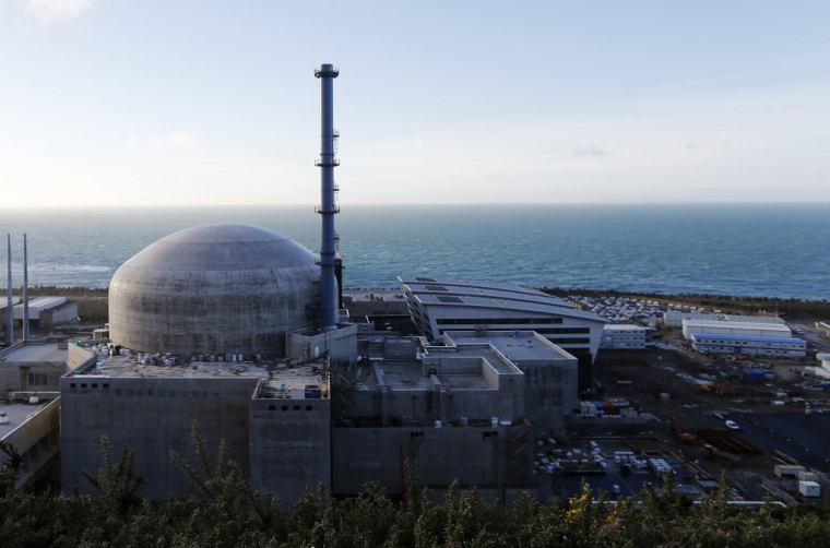 L'EPR de Flamanville (illustration) ( AFP / CHARLY TRIBALLEAU )