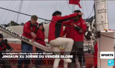 Vendée Globe : Jingkun Xu premier chinois à terminer la course autour du monde